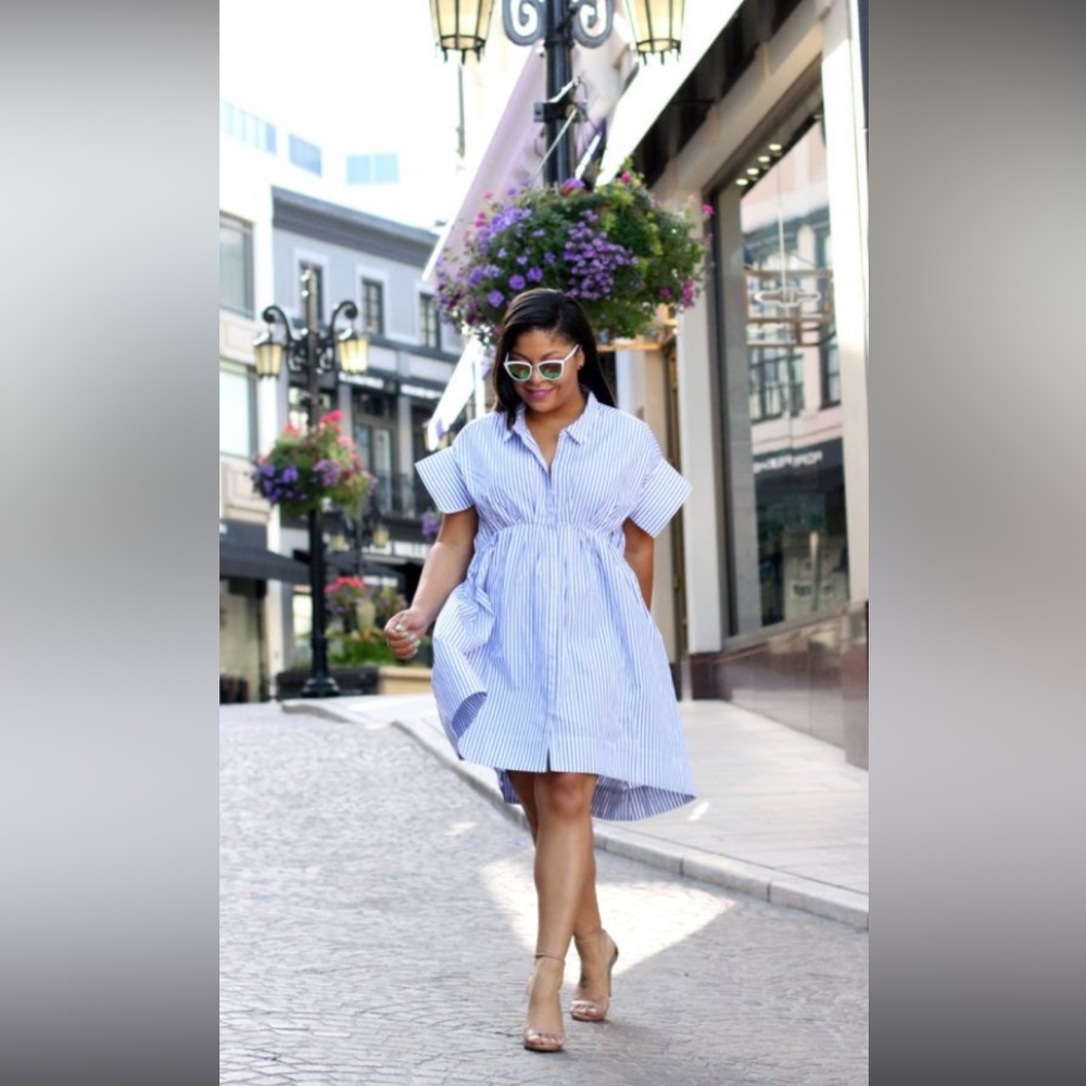Victoria Beckham For Target Striped Dress